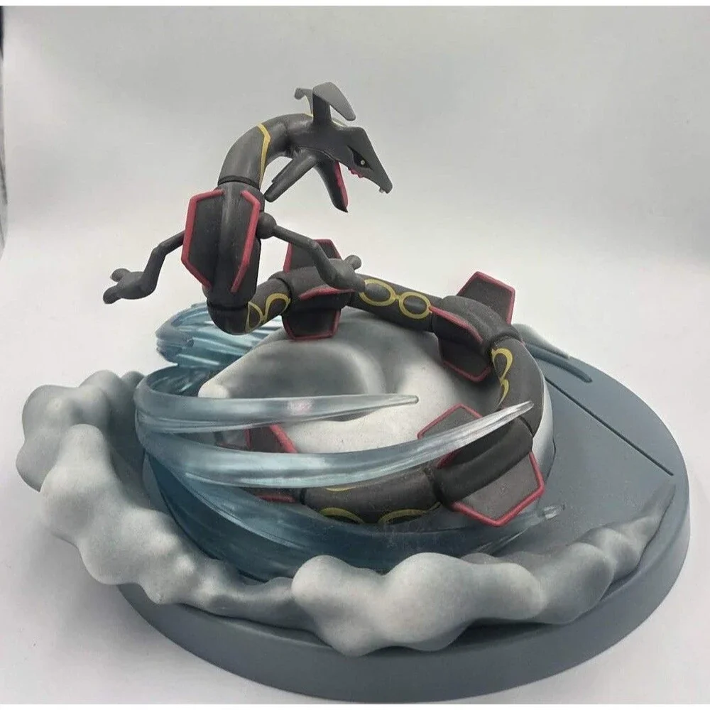 Pokemon Shiny Rayquaza Figure Hidden Fates Premium Card Holder - Loose